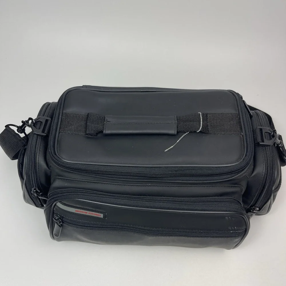 Motion‎ Systems Camera Camcorder Faux Leather Carrying Case Bag Padded Pockets